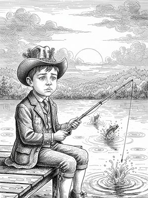 Victorian Illustration - B&W
