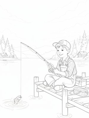 Vintage Storybook - B&W