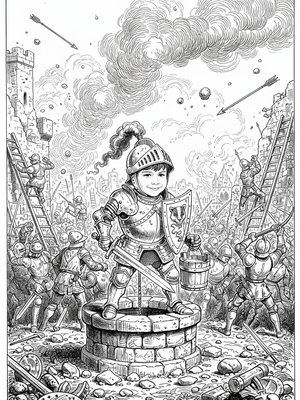 Victorian Illustration - B&W