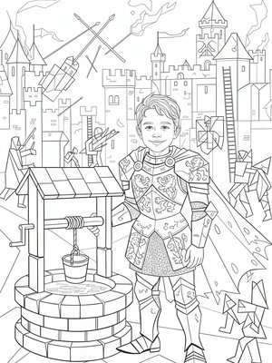 Cubist Painting - B&W