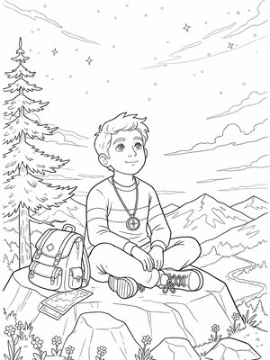 Classic Coloring Book - B&W