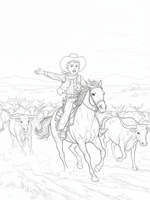 Vintage Storybook - B&W