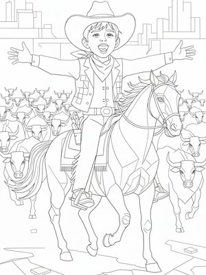 Cubist Painting - B&W