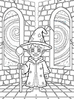 Pixel Art - B&W