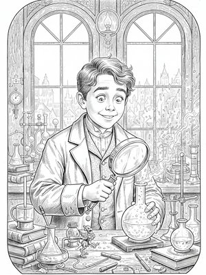 Victorian Illustration - B&W