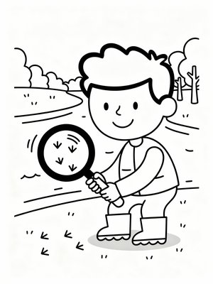 Preschool Simple - B&W