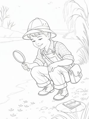 Vintage Storybook - B&W