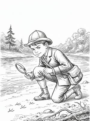 Victorian Illustration - B&W