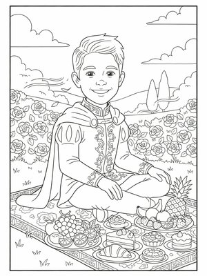Classic Coloring Book - B&W