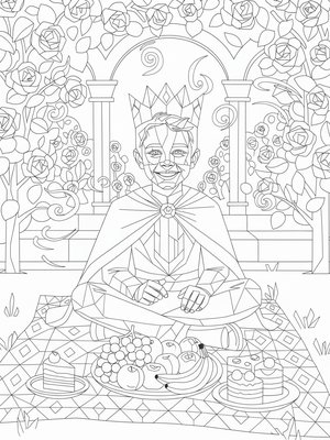 Cubist Painting - B&W