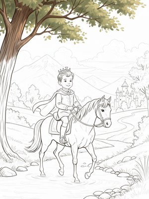 Vintage Storybook - B&W