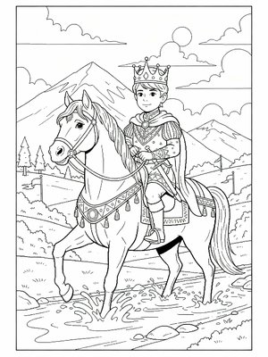 Classic Coloring Book - B&W