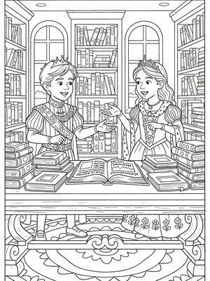 Classic Coloring Book - B&W