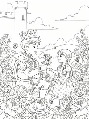 Classic Coloring Book - B&W