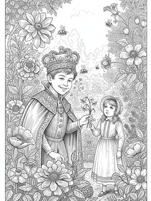 Victorian Illustration - B&W
