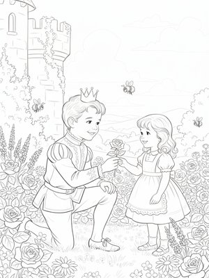 Vintage Storybook - B&W