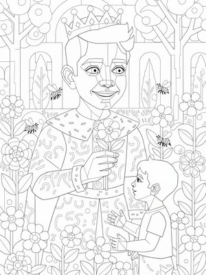 Cubist Painting - B&W