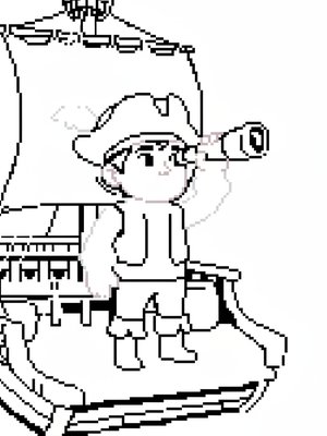 Pixel Art - B&W