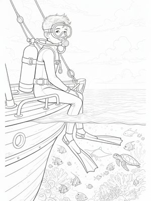 Vintage Storybook - B&W