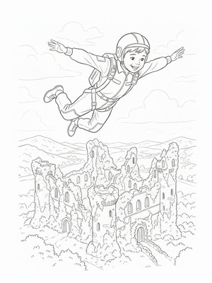 Vintage Storybook - B&W