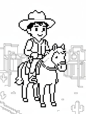 Pixel Art - B&W