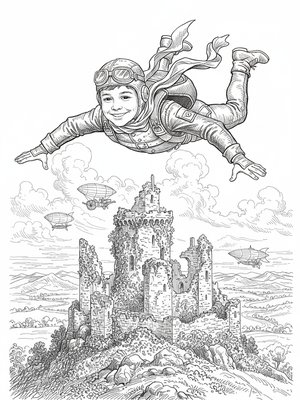 Victorian Illustration - B&W