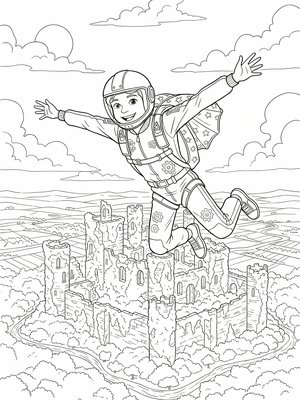 Classic Coloring Book - B&W