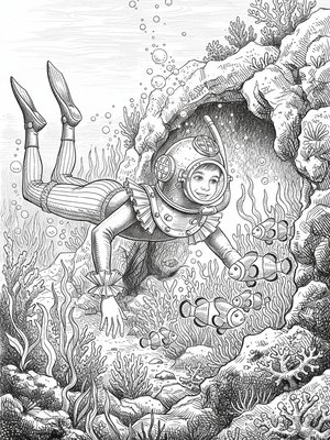 Victorian Illustration - B&W