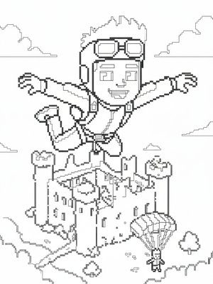Pixel Art - B&W