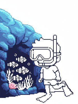 Pixel Art - B&W