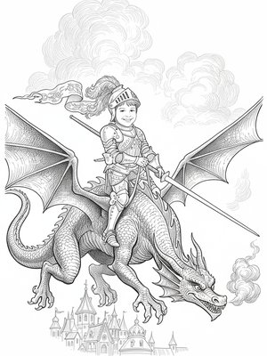 Victorian Illustration - B&W