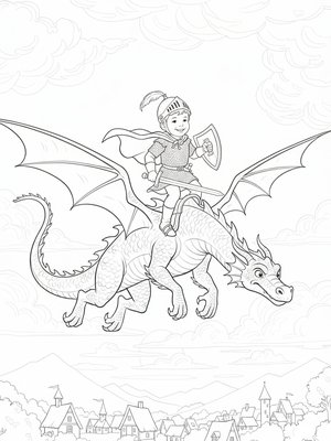 Vintage Storybook - B&W