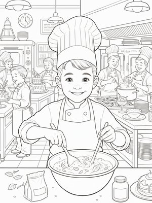 Vintage Storybook - B&W