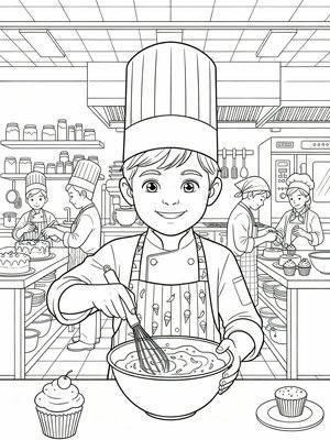 Classic Coloring Book - B&W