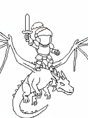 Pixel Art - B&W