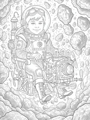 Victorian Illustration - B&W