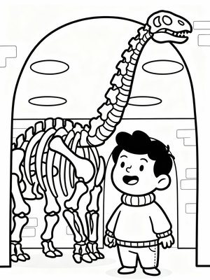 Preschool Simple - B&W