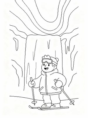 Preschool Simple - B&W