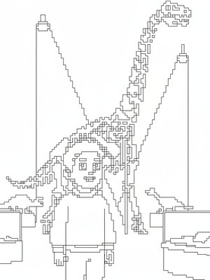 Pixel Art - B&W
