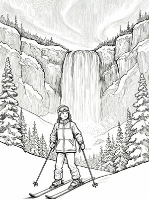 Impressionist Painting - B&W