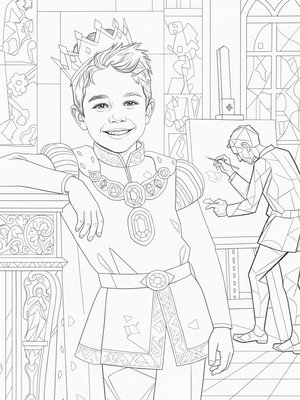 Cubist Painting - B&W