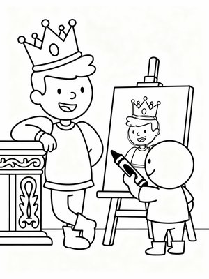 Preschool Simple - B&W