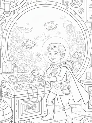 Vintage Storybook - B&W