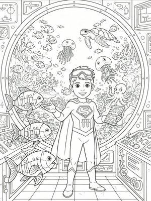 Classic Coloring Book - B&W