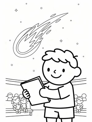 Preschool Simple - B&W