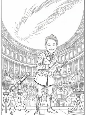 Victorian Illustration - B&W