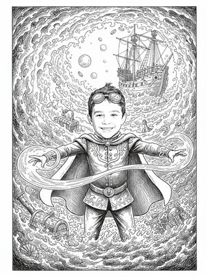 Victorian Illustration - B&W