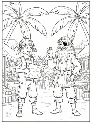 Classic Coloring Book - B&W