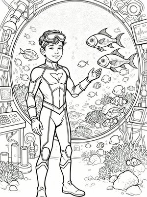 Impressionist Painting - B&W