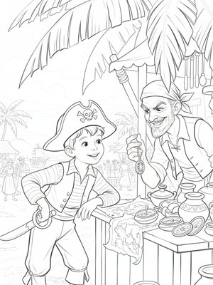 Vintage Storybook - B&W